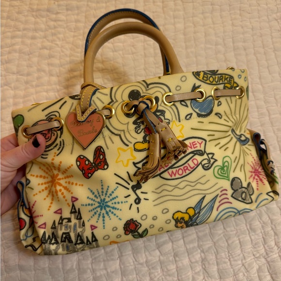 Dooney & Bourke Disney Sketch Satchel - Picture 1 of 4